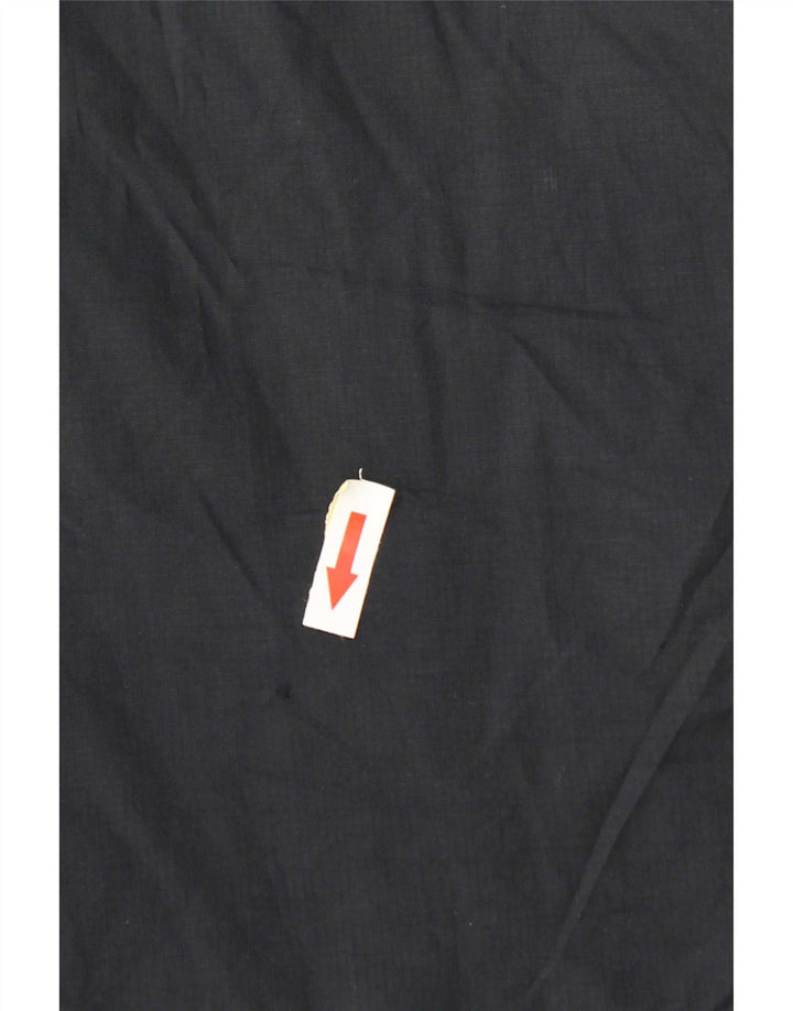 Jaqueta de chuva masculina Nike com capuz UK 42 XL cinza poliéster