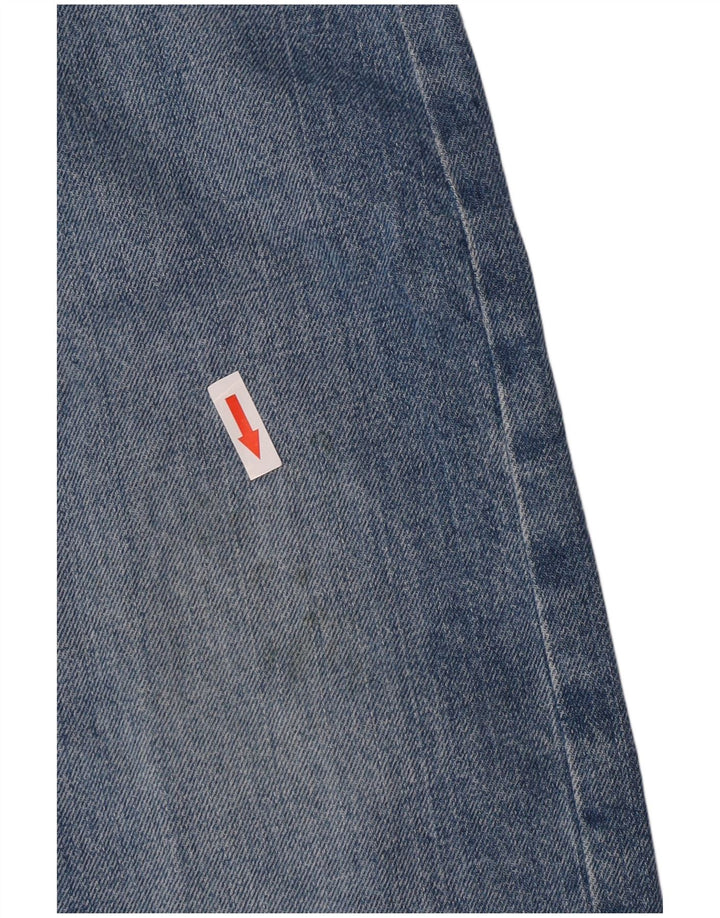 Levi's Boys Straight Jeans 7-8 Anos W24 L23 Azul Algodão