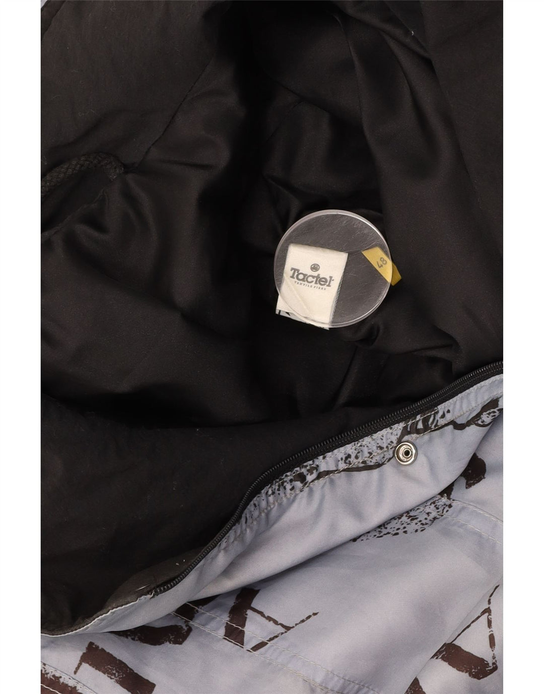 Jaqueta masculina TACTEL Graphic Anorak UK 48 4XL azul poliamida