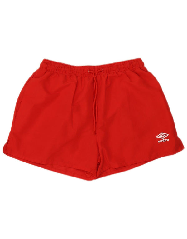 Umbro Mens Sport Shorts Médio Vermelho