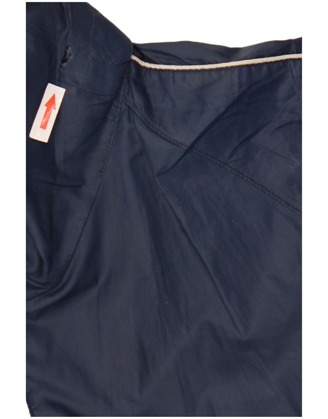 Jaqueta de chuva masculina com capuz gráfico Umbro Reino Unido 40 grande poliéster azul marinho
