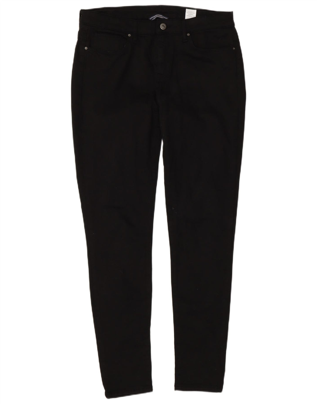Tommy Hilfiger Feminino Como Jegging Jeans W31 L32 Algodão Preto