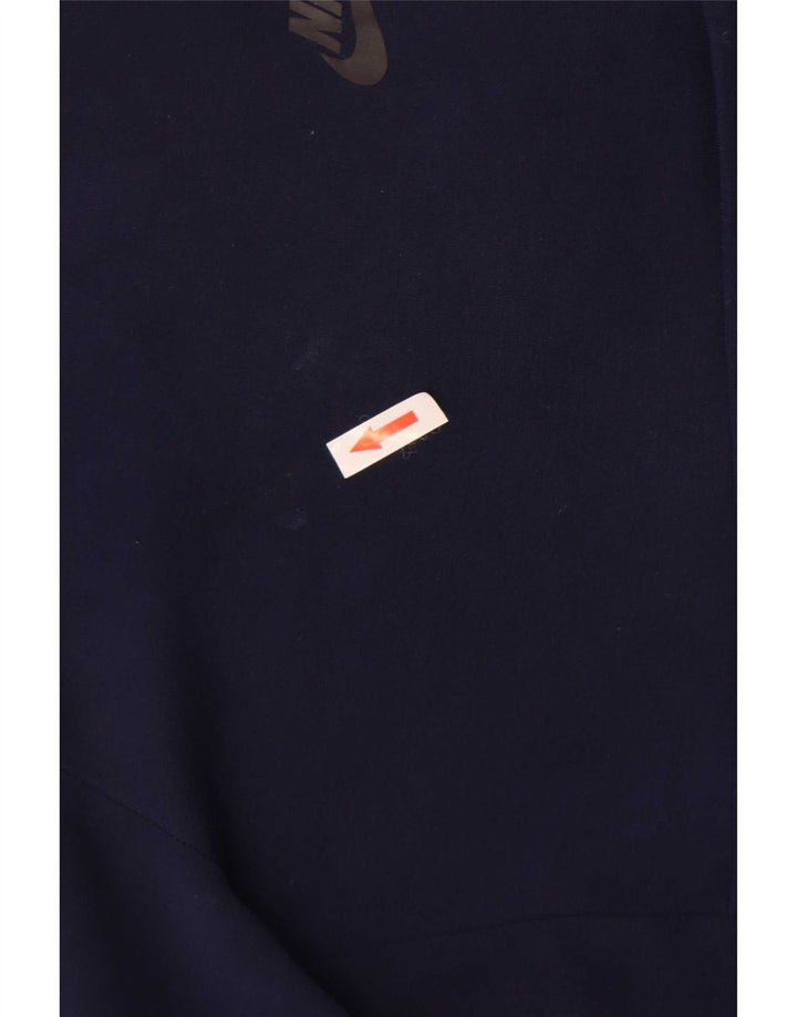 Calça de treino masculina Nike joggers médio azul marinho algodão
