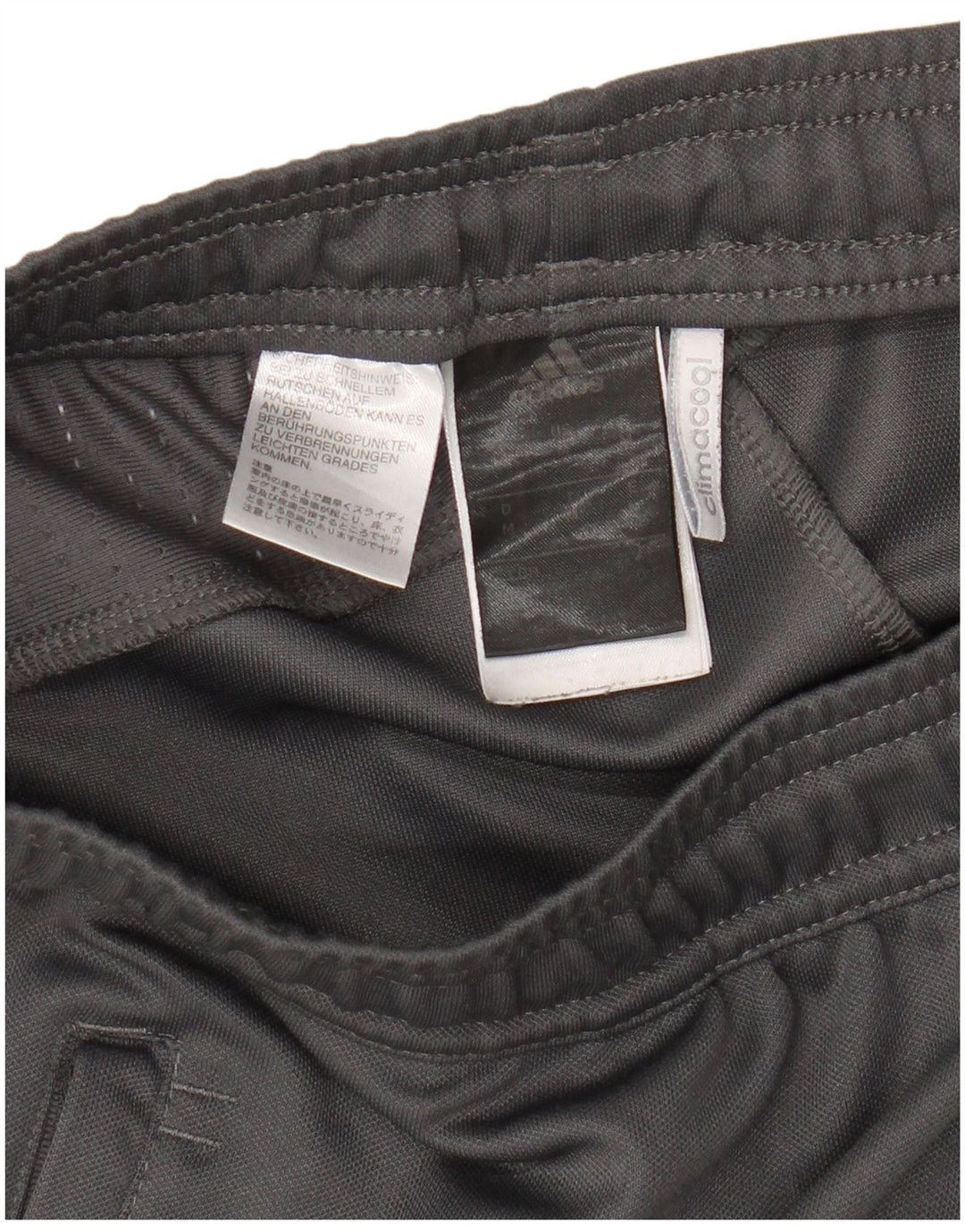 Calça Adidas Mens Climacool Treino Cinza Médio Poliéster