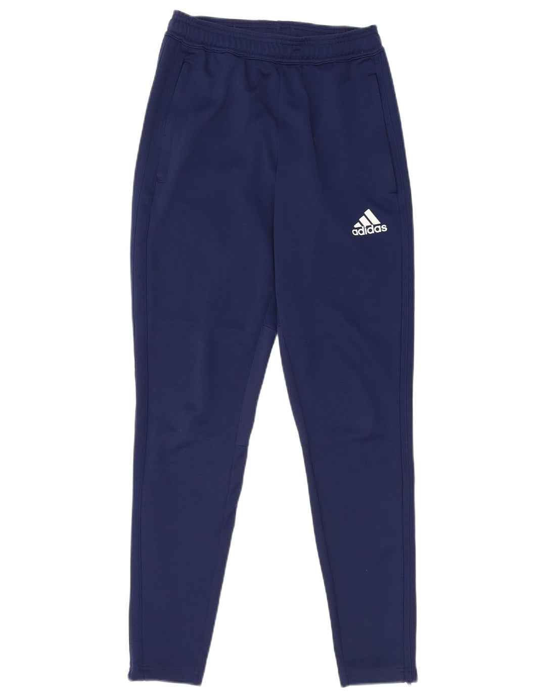 Calças de treino Adidas Mens Climacool XS azul marinho poliéster