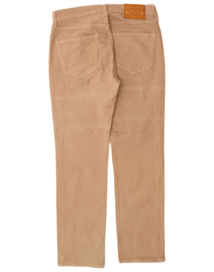 Levi's Masculino 511 Slim Jeans W30 L30 Algodão Bege