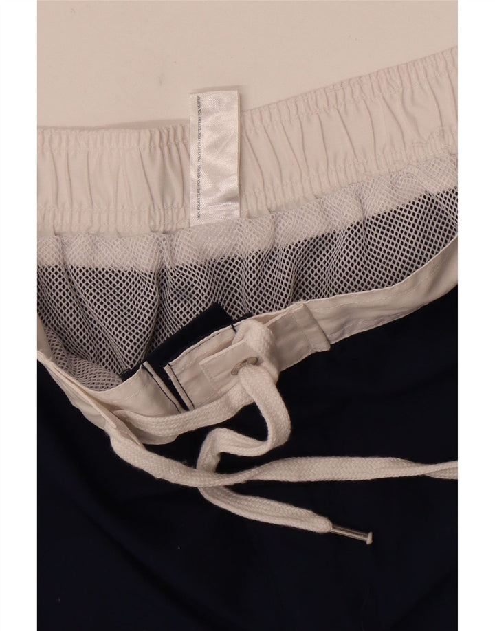 Shorts de banho masculino Fila Graphic grande poliéster azul marinho