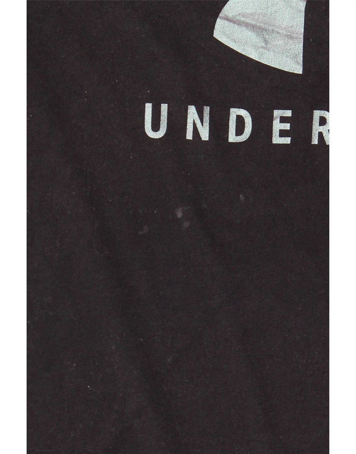 Camiseta gráfica feminina Under Armour UK 12 médio preto
