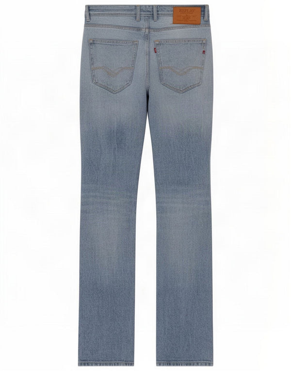 Replay Mens Grover Straight Jeans W31 L35 Azul