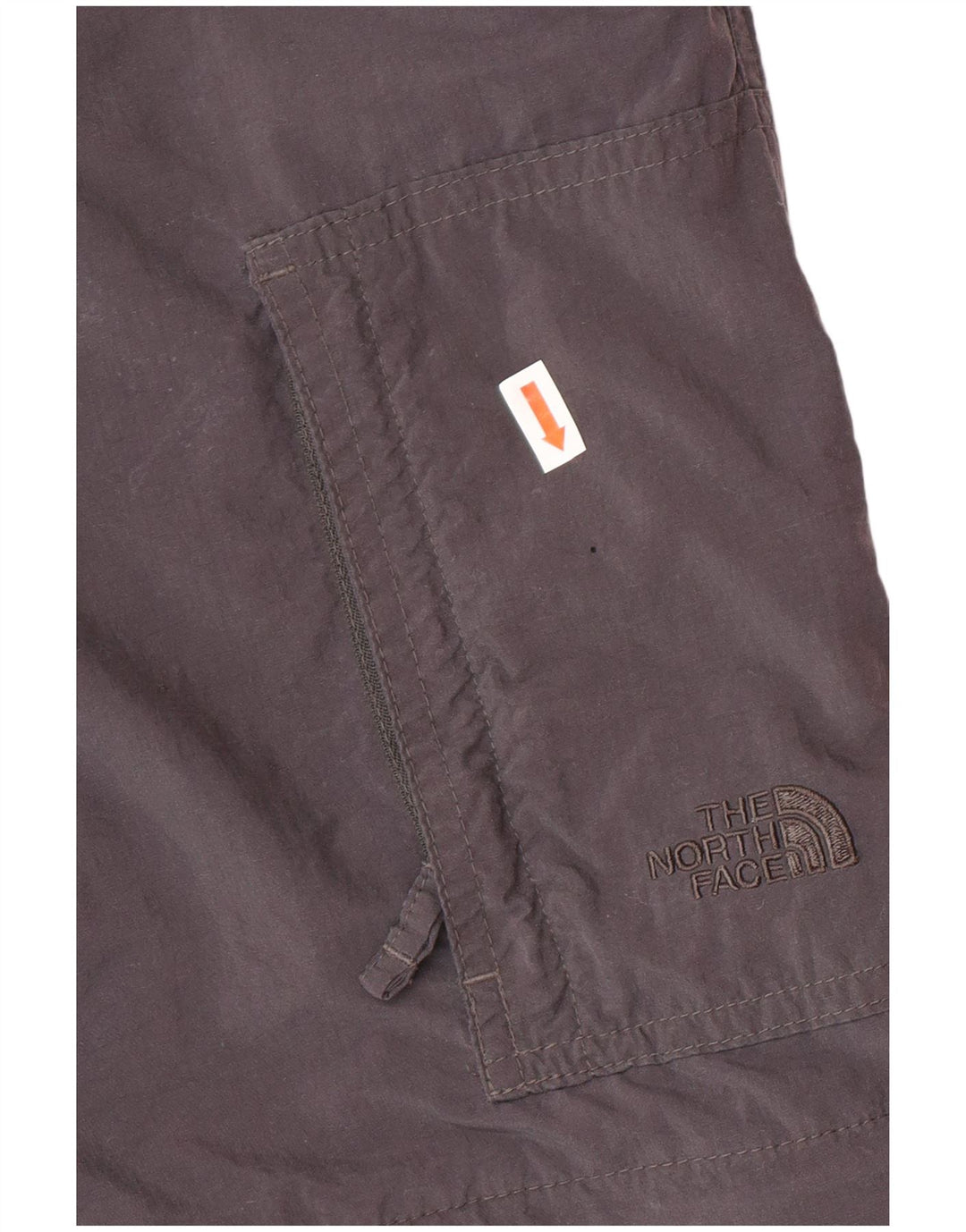 Calça cargo reta masculina THE NORTH FACE pequena W28 L33 cinza nylon