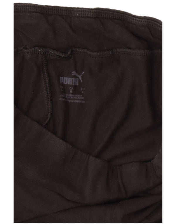 Leggings PUMA Feminino UK 16 Grande Preto