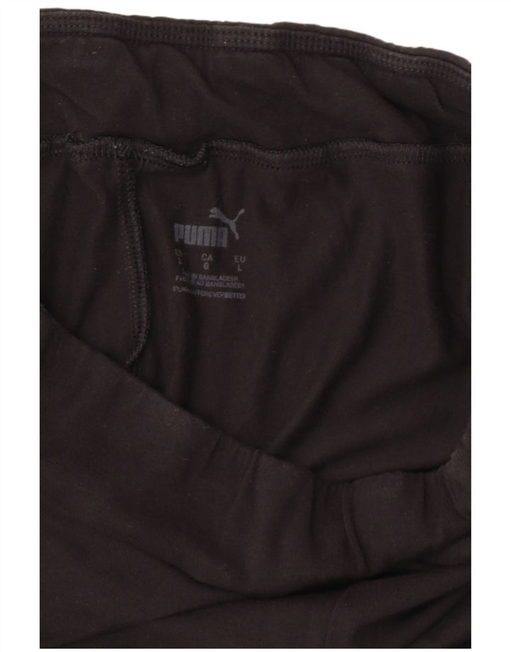 Leggings PUMA Feminino UK 16 Grande Preto