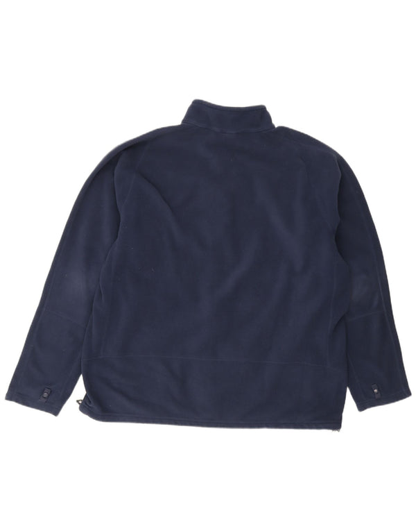 Jaqueta de lã masculina The North Face 2XL poliéster azul marinho