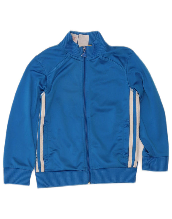 Jaqueta Adidas Meninos Treino Top 5-6 Anos Azul Poliéster