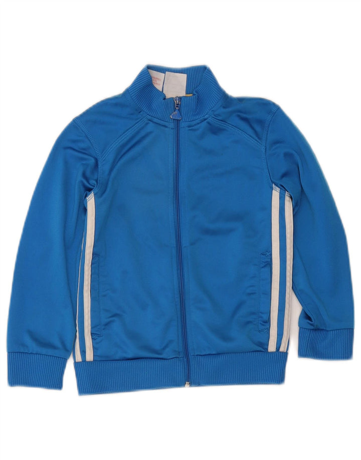 Jaqueta Adidas Meninos Treino Top 5-6 Anos Azul Poliéster