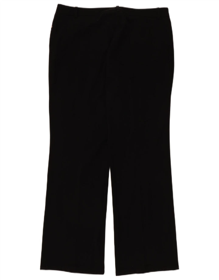 Calça feminina Jaeger Bootcut casual W36 L32 preta
