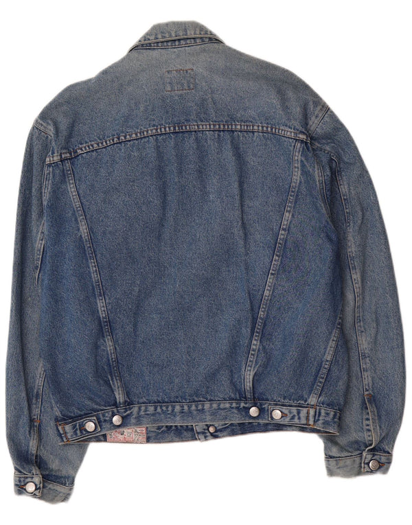 Jaqueta jeans masculina Rifle UK 40 grande algodão azul
