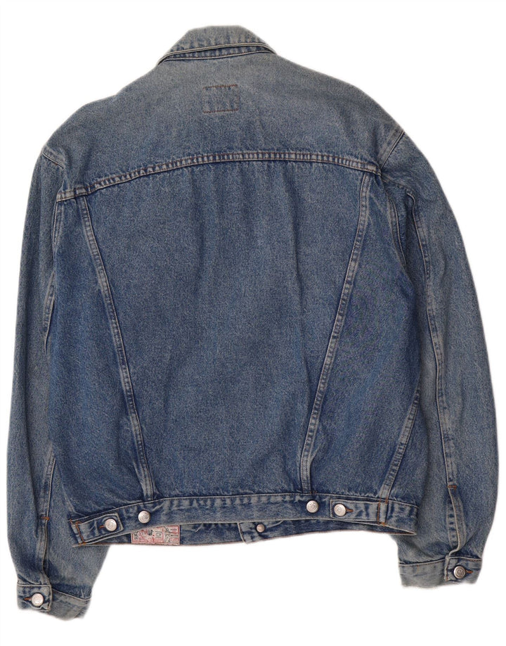 Jaqueta jeans masculina Rifle UK 40 grande algodão azul