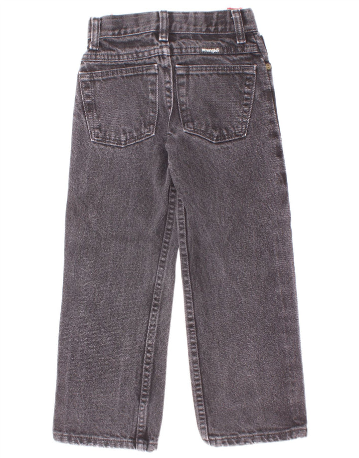 Jeans Wrangler Boys Slim 7-8 Anos W22 L20 Cinza Algodão