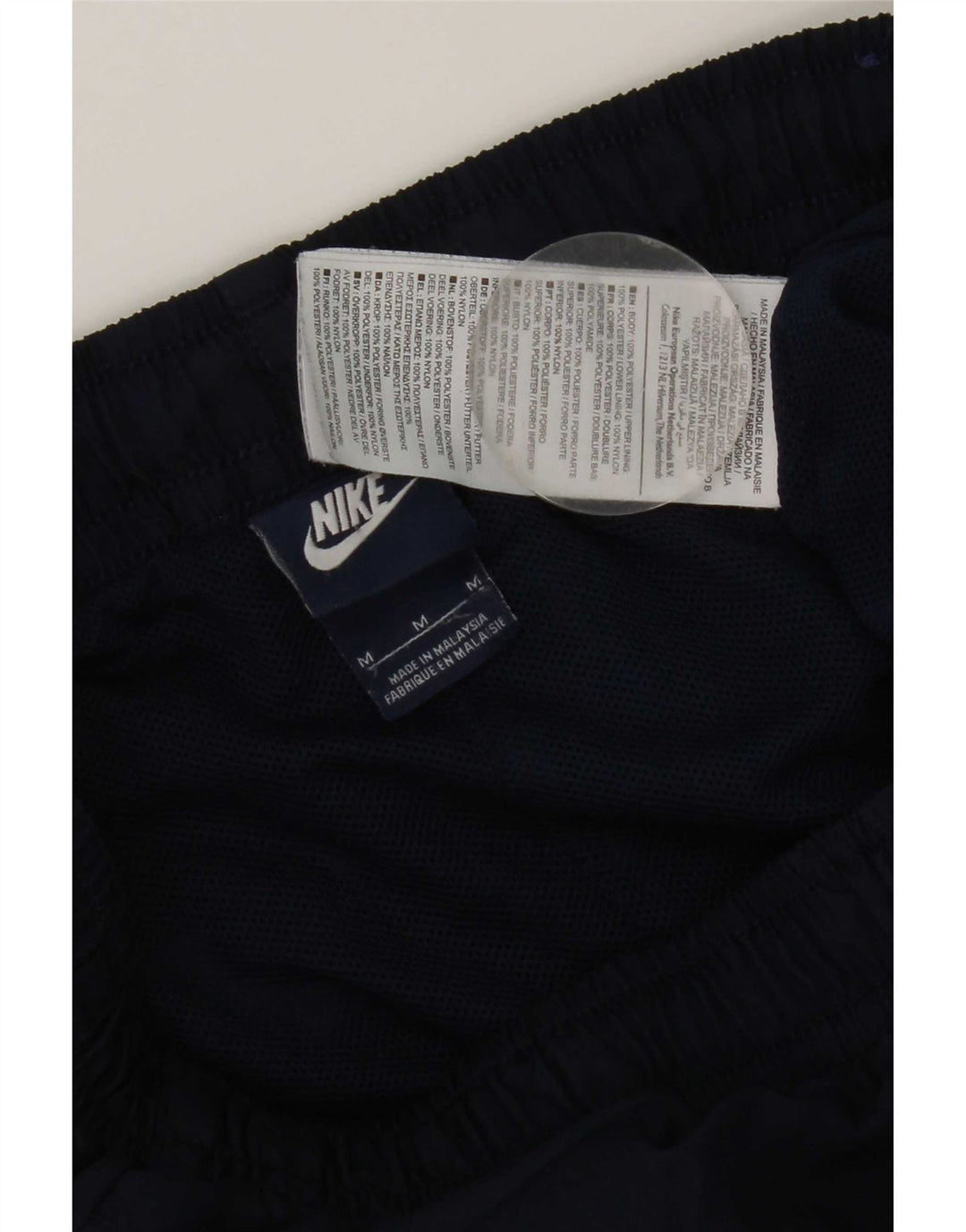 Nike Mens Treino Calças Joggers Médio Azul Marinho Poliéster