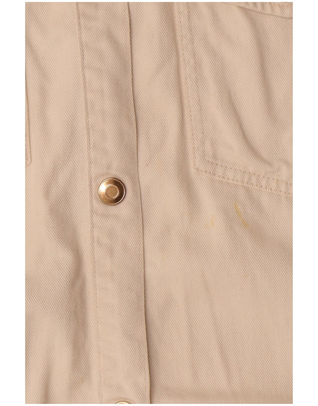 Jaqueta bomber feminina Zara UK 10 pequena algodão branco