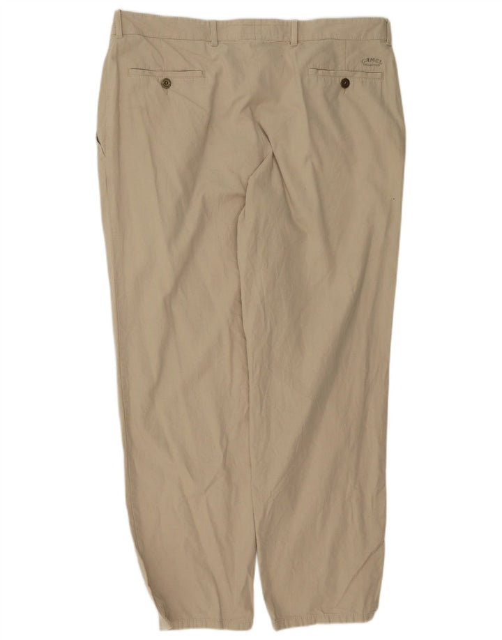 Calça masculina CAMEL ACTIVE Pegged Suit W40 L30 Algodão Bege
