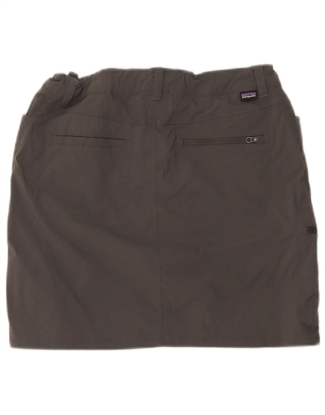 Saia Cargo Feminina Patagonia US 8 Médio W34 Cinza Nylon