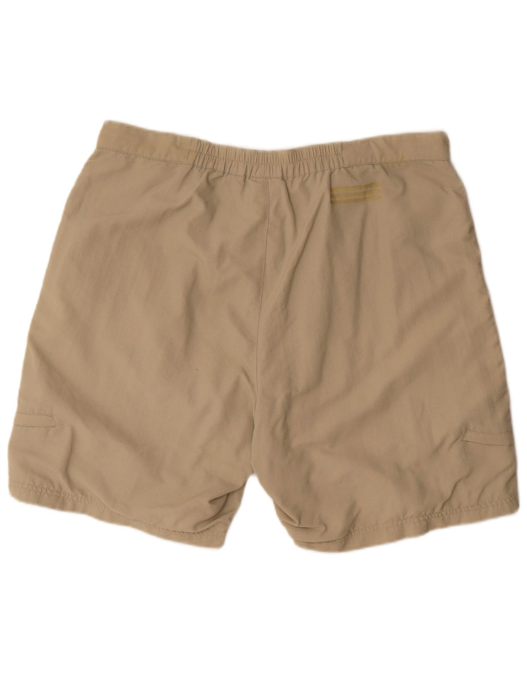 Adidas Mens Cargo Shorts XL W38 Bege Poliamida