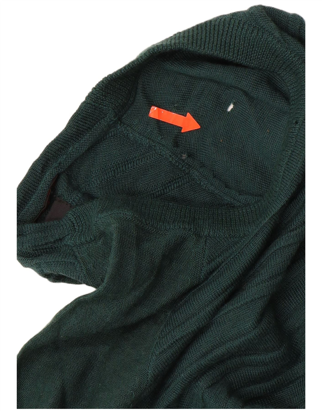 Suéter feminino CARRERA com gola canoa Reino Unido 14 listrado verde médio