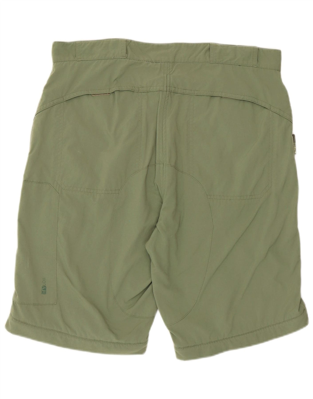 Shorts cargo masculino vintage grande W34 verde