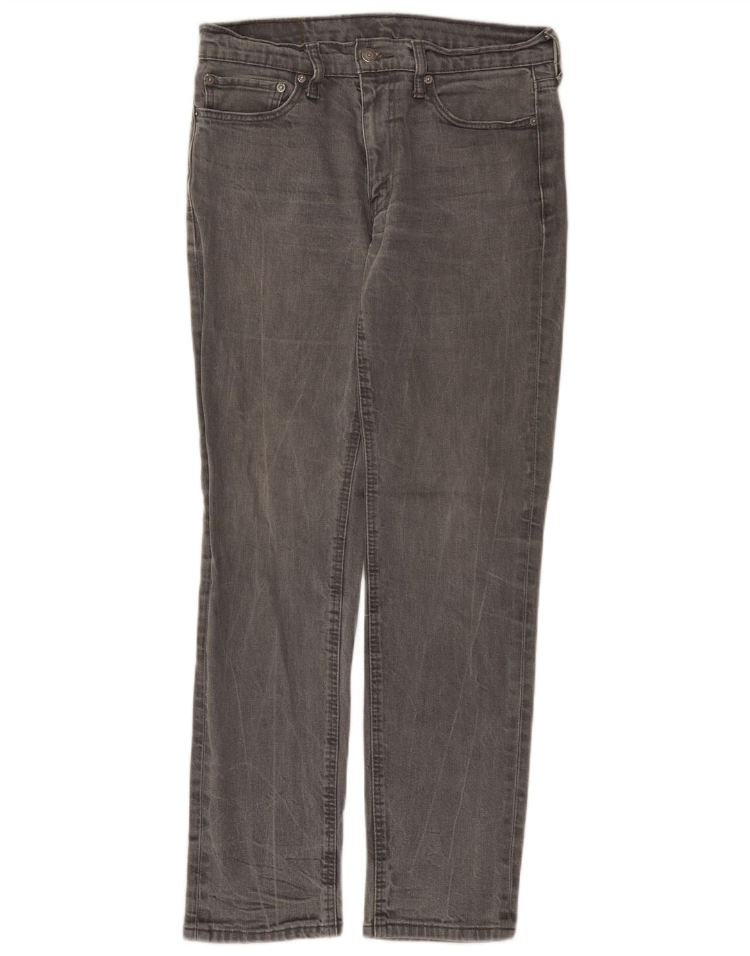 Calça jeans masculina Levi's 541 Tapered W33 L31 cinza algodão