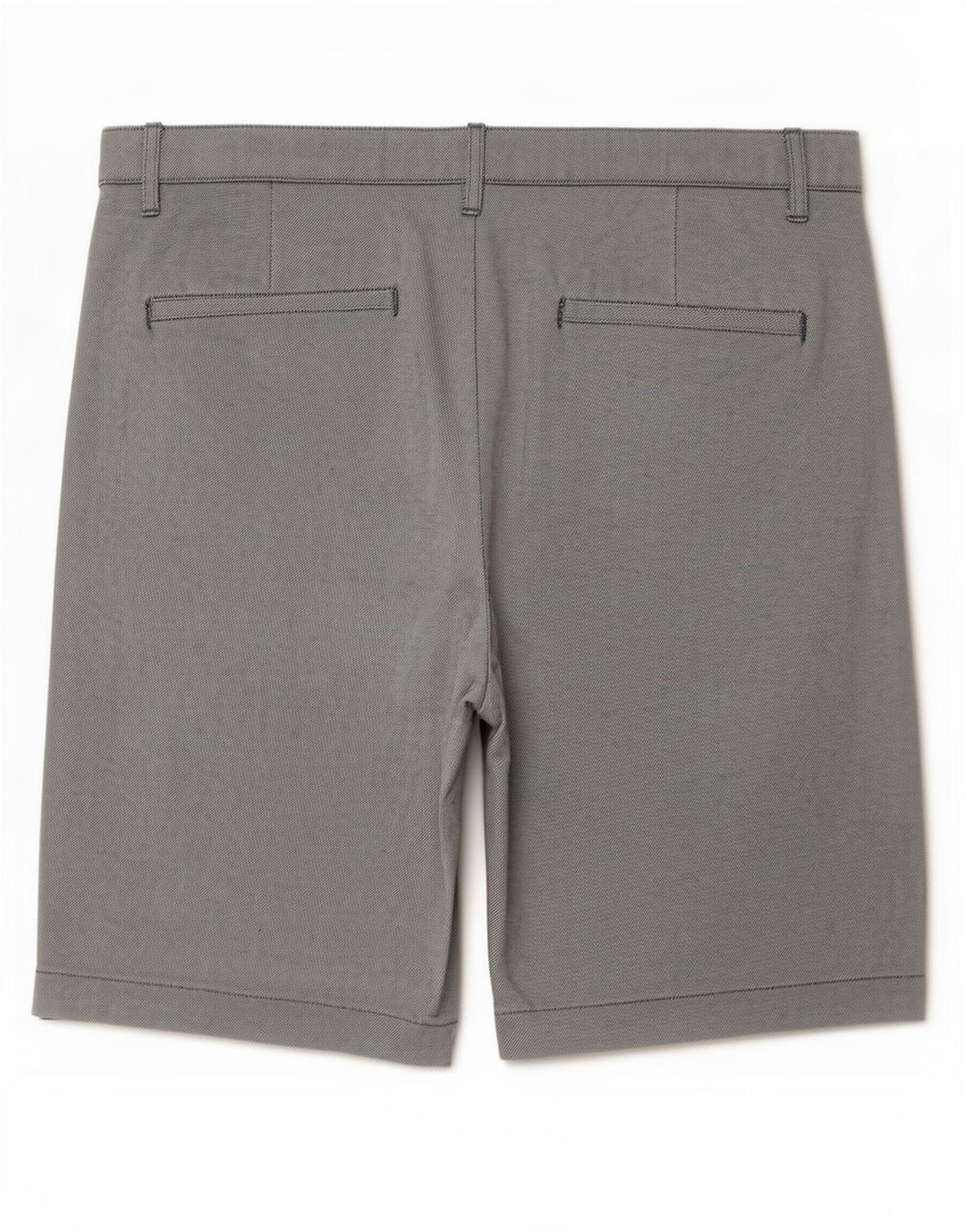 Zara Mens Chino Shorts EU 40 Médio W31 Algodão Cinza