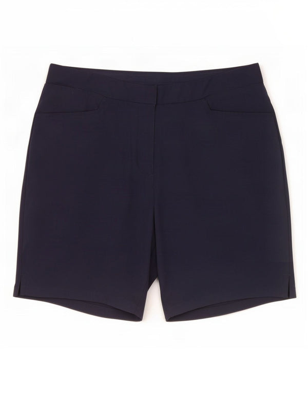 Shorts casuais femininos Puma XL W36 azul marinho poliéster