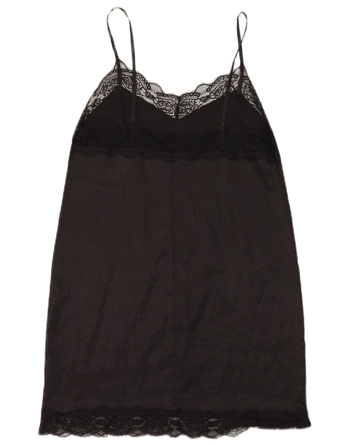Top cami feminino VINTAGE UK 12 médio preto