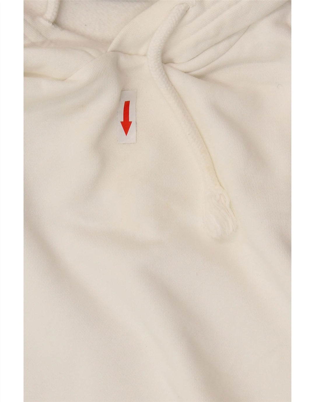 Suéter masculino C&A com capuz e ajuste relaxado pequeno algodão branco