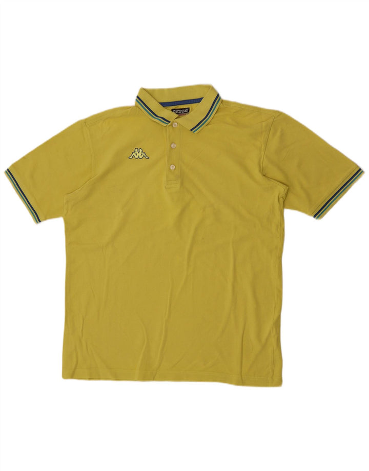 Camisa polo masculina Kappa XL amarela