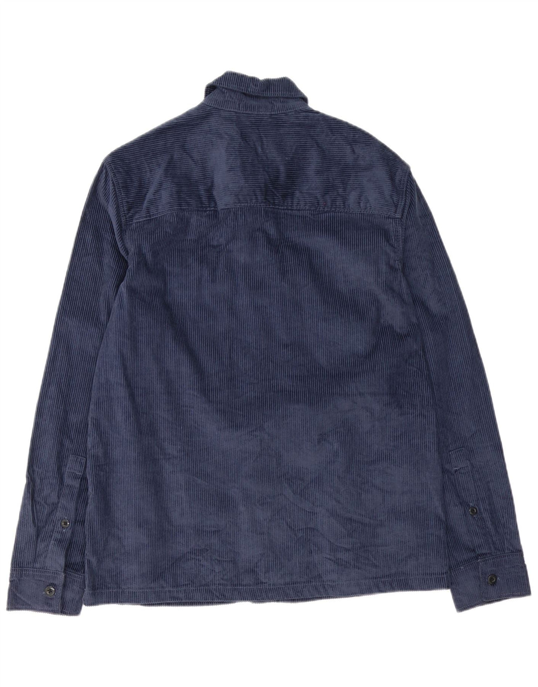 Camisa masculina de veludo cotelê Dickies médio azul marinho algodão