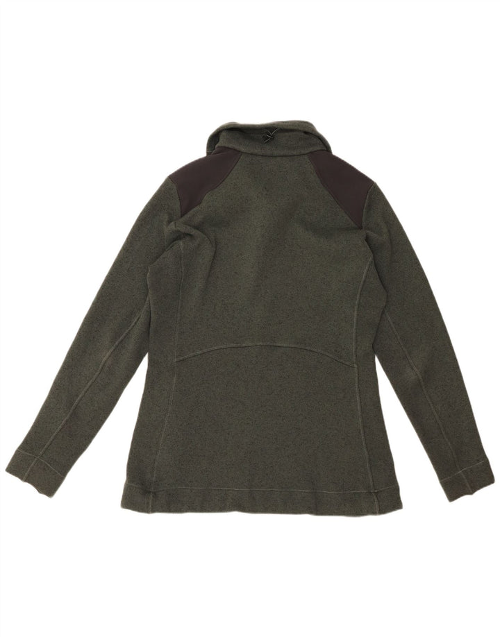 HELLY HANSEN Jaqueta feminina de treino UK 16 grande bloco colorido verde