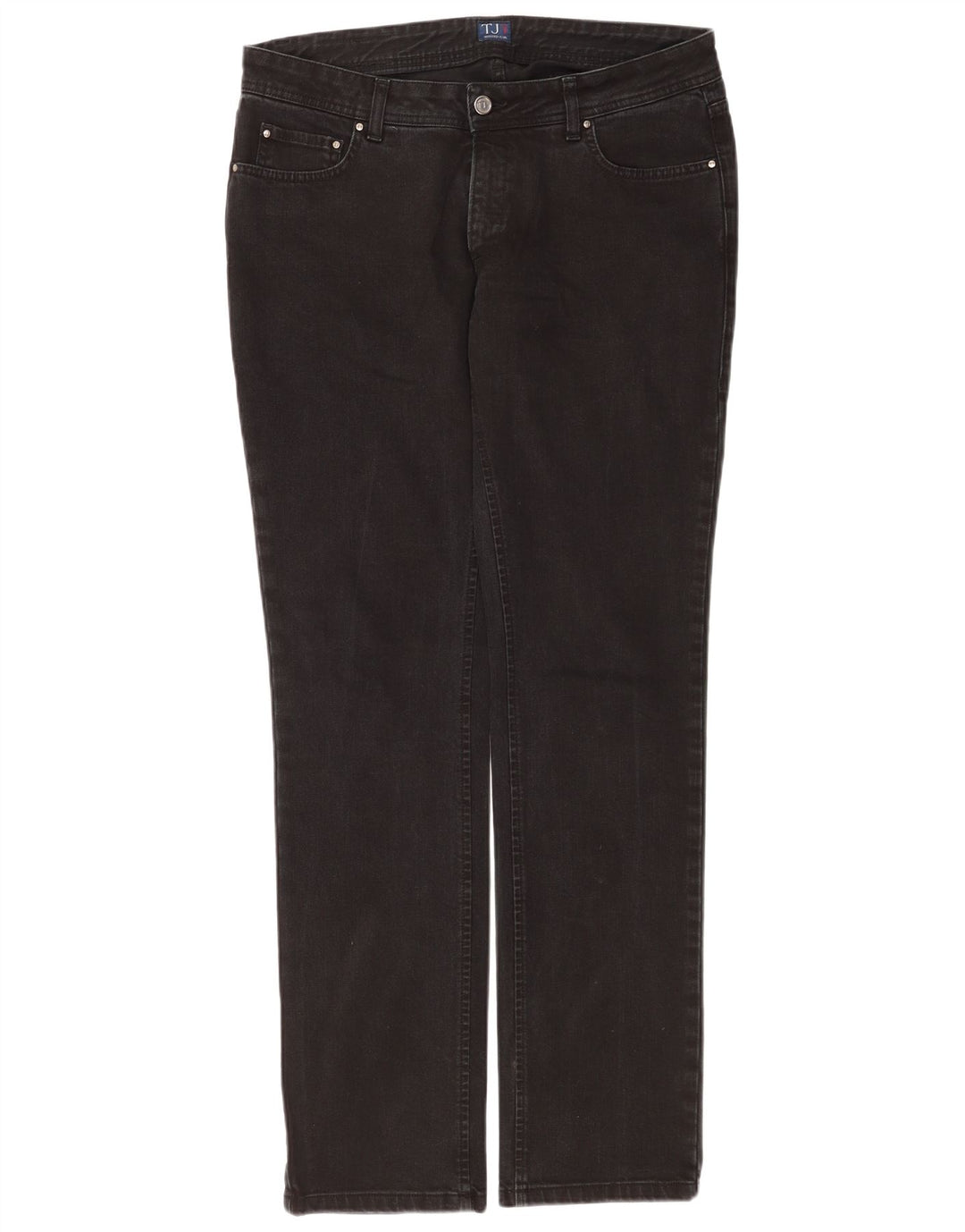 Trussardi Jeans Slim Feminino W31 L33 Algodão Preto