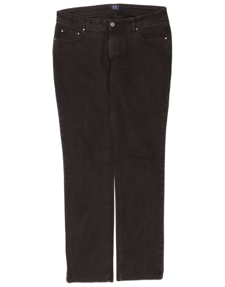 Trussardi Jeans Slim Feminino W31 L33 Algodão Preto