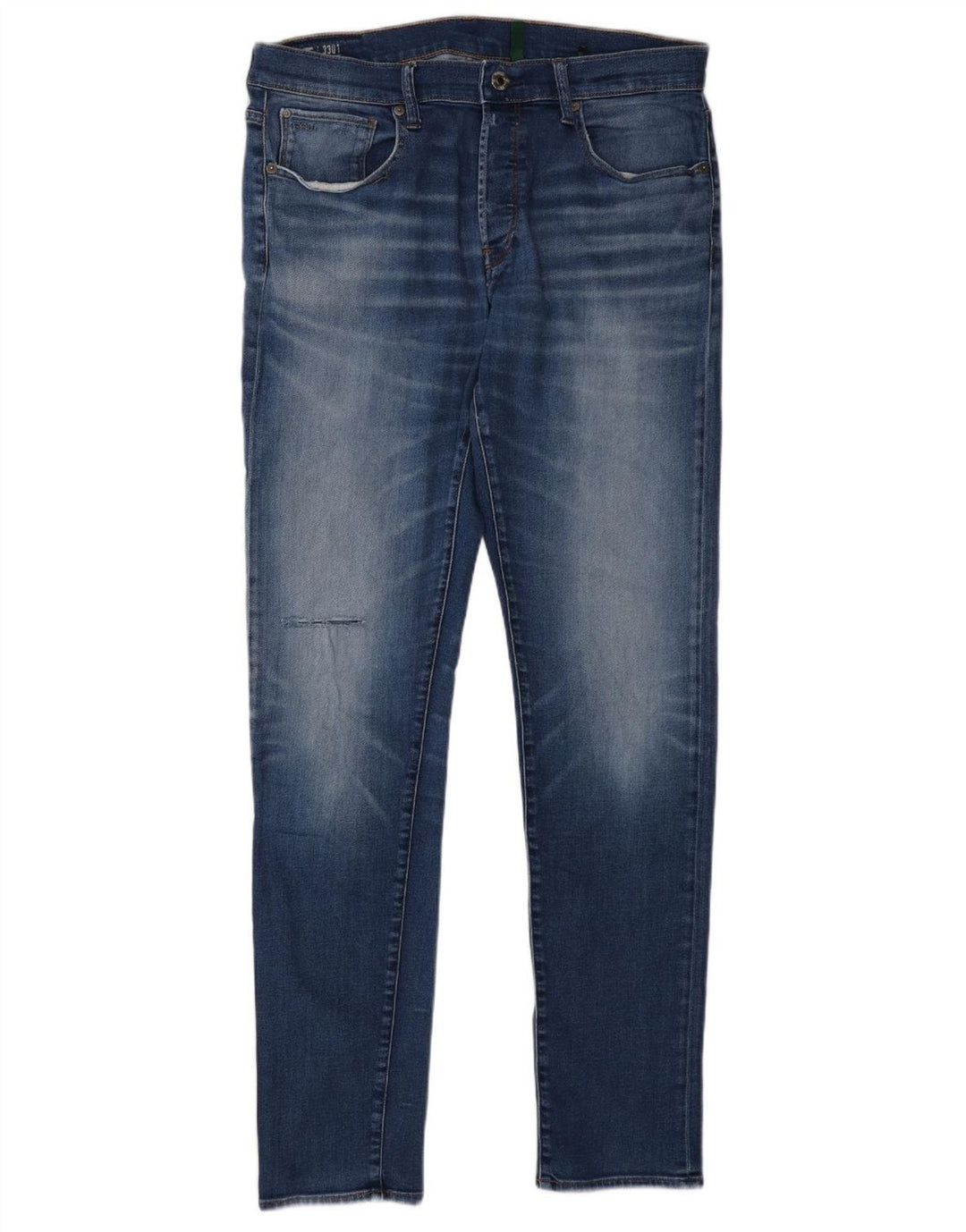 Jeans slim masculino G-STAR W34 L36 algodão azul