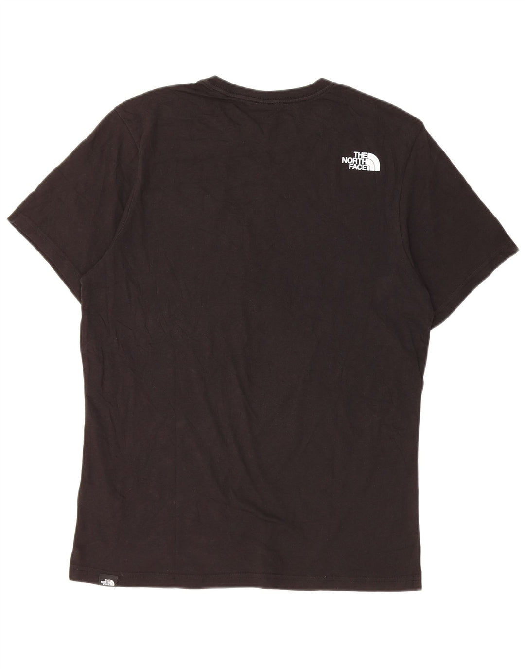 Camiseta masculina The North Face Top médio algodão preto