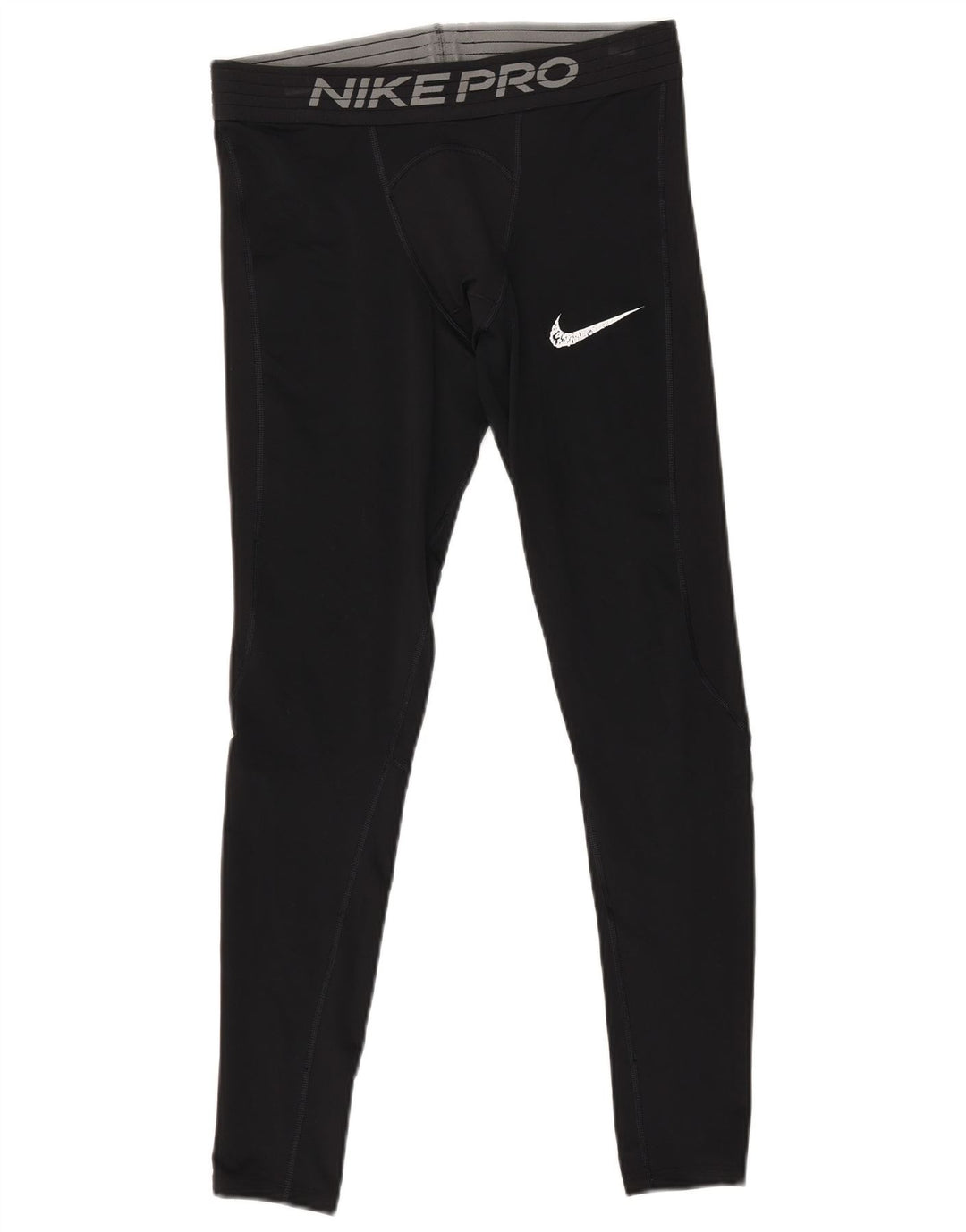 Leggings Nike Mens Tight Fit Graphic Médio Preto Poliéster