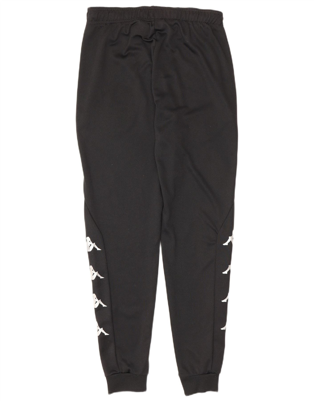 Calça de treino masculina Kappa Graphic Joggers pequena preta