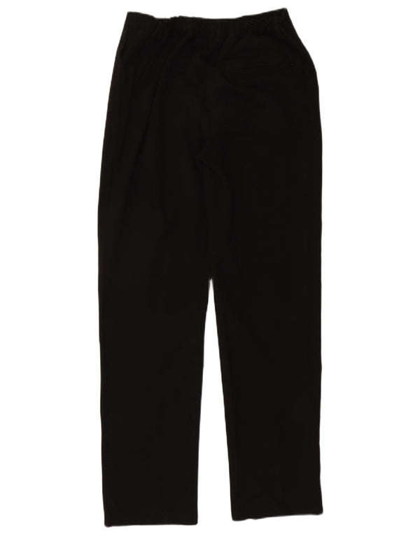 Calças Chino retas para meninos Marks & Spencer 15-16 anos W28 L30 pretas