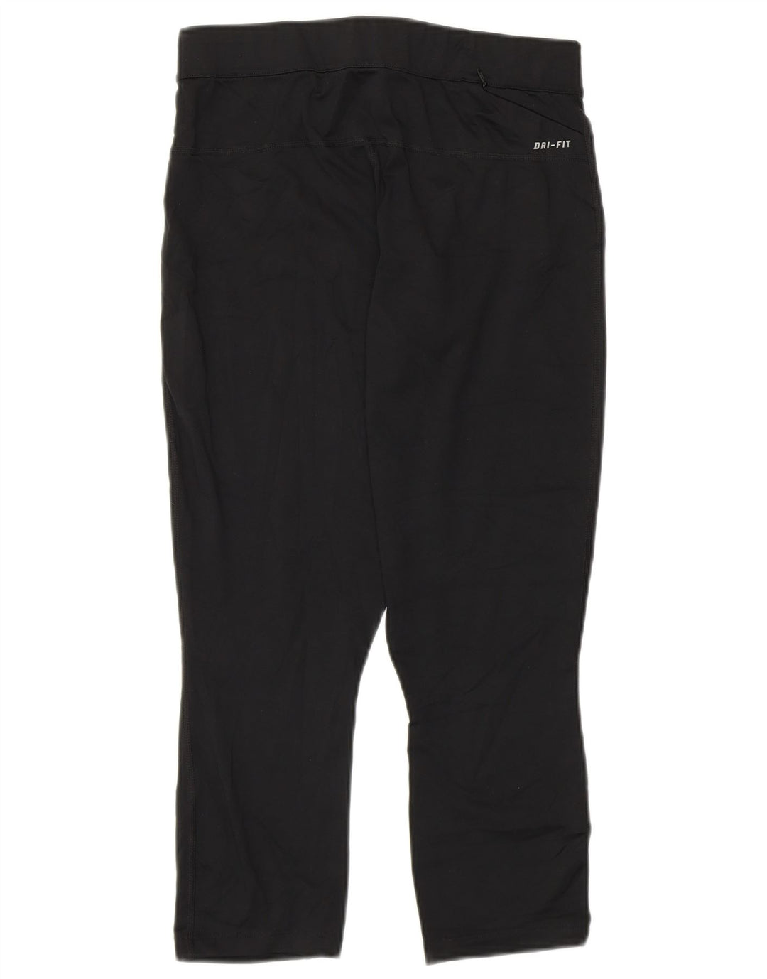 Leggings Nike Dri Fit Crop Femininas UK 12 Médio Preto Poliéster