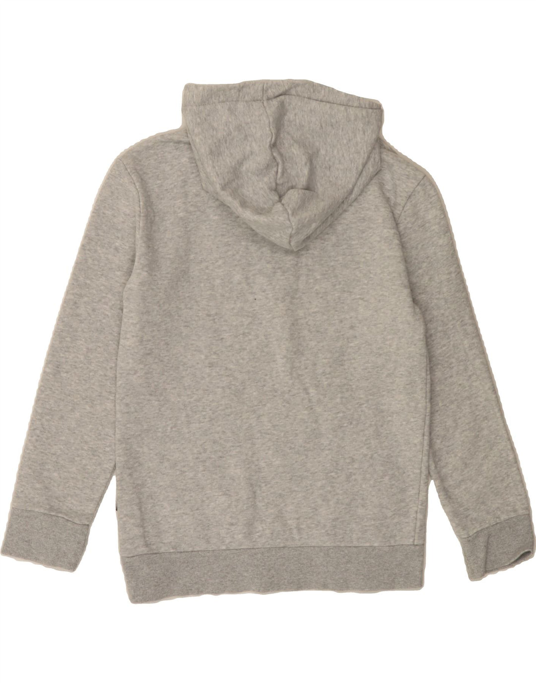 PUMA Boys Graphic Hoodie Jumper 11-12 Years Grey Cotton Vintage Puma and Second-Hand Puma from Messina Hembry 