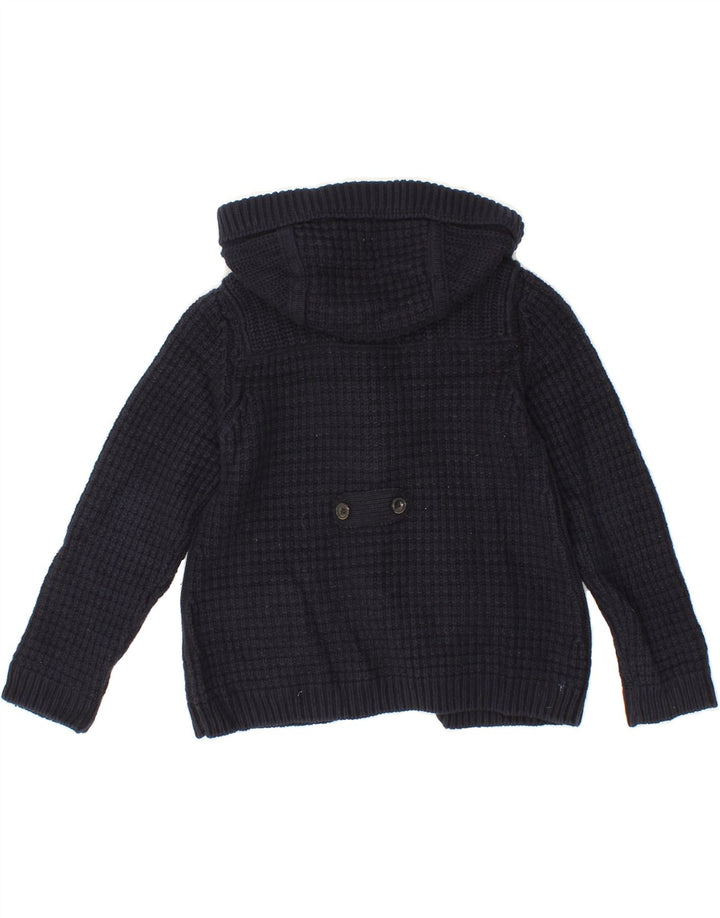 MASSIMO DUTTI Girls Hooded Cardigan Sweater 5-6 Years Navy Blue Vintage Massimo Dutti and Second-Hand Massimo Dutti from Messina Hembry 