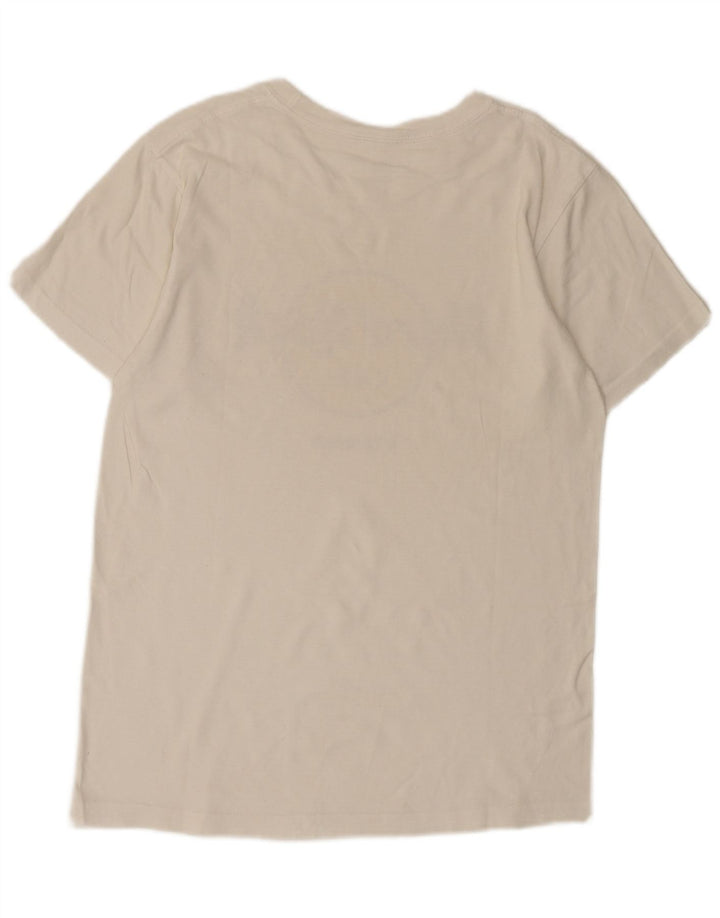 Camiseta masculina Hard Rock Cafe Vienna Graphic Top Médio Branco