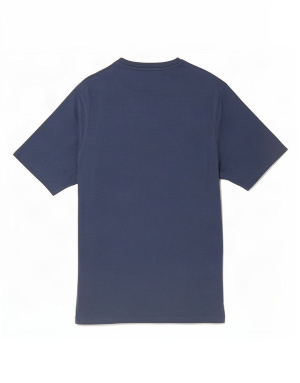 Camiseta masculina com estampa de Yorkshire Mountain Warehouse pequena azul marinho